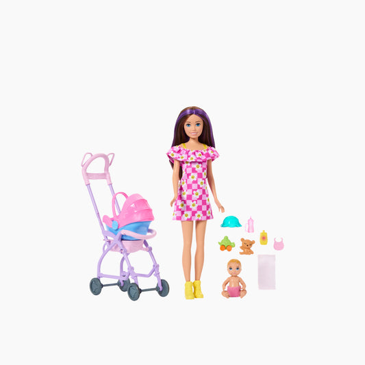 Mattel Barbie Skipper Babysitters Playset