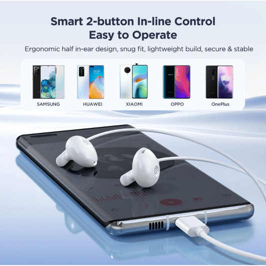 سماعات أذن JOYROOM EC05 TYPE-C