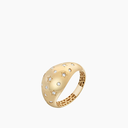 Joy Jewels Stars And Stones Bold Dome Ring