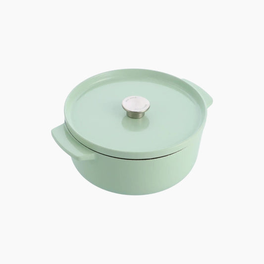 KitchenAid Cast Iron Casserole 26cm/5,2L PISTACHIO