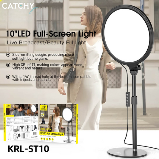 إضاءة شاشة LED كاملة KOOSDA KRL-ST10