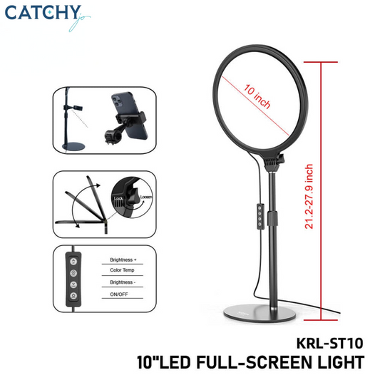 إضاءة شاشة LED كاملة KOOSDA KRL-ST10