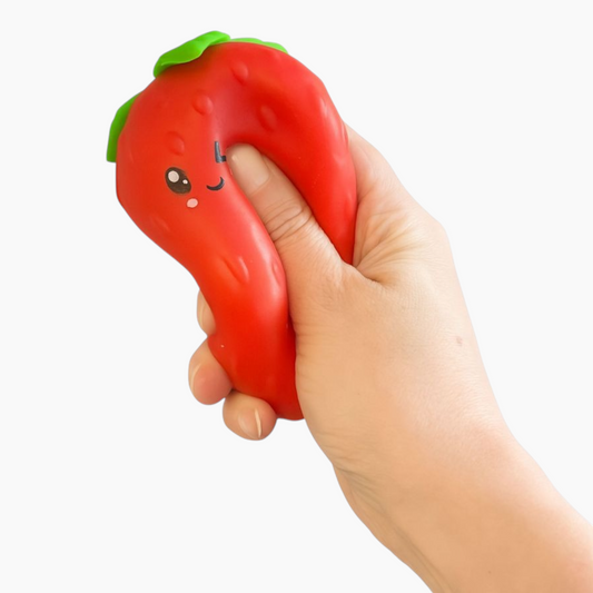 Keycraft Squeezy Strawberry Sensory Toy