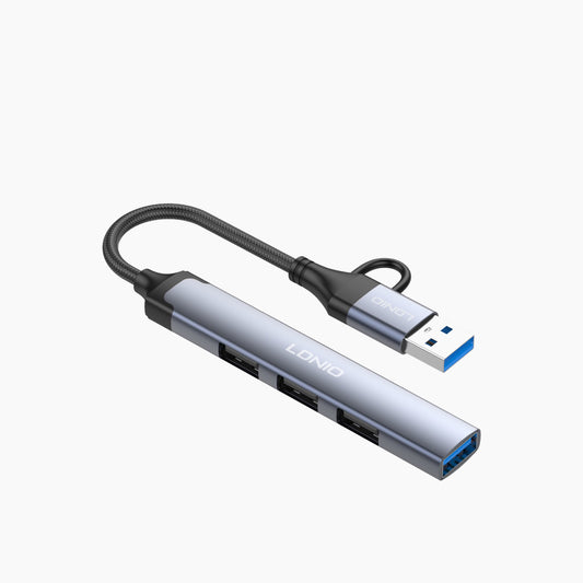 LDNIO DS-64U USB-A & Type-C Adapter