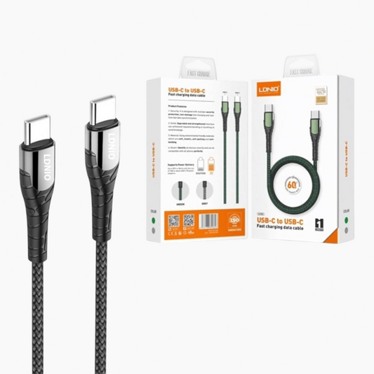 كابل شحن LDNIO من النوع C إلى USB
