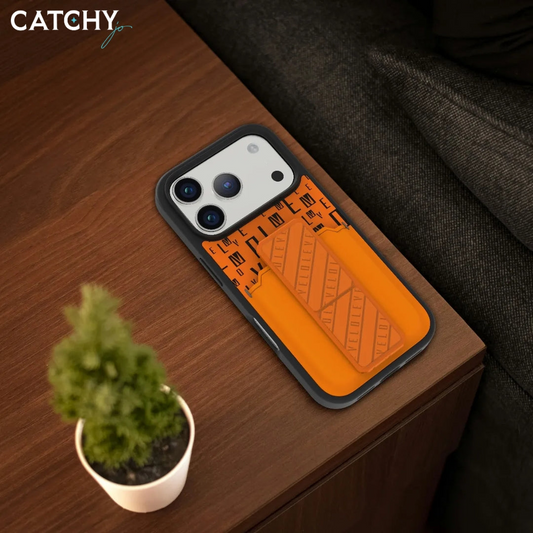LEVELO Morphix Gripstand iPhone Case With Cardholder