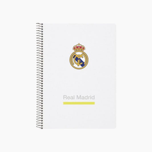 Safta Libreta 80 H. Tapas Duras 1diseñ Real Madrid Equip. 25/26