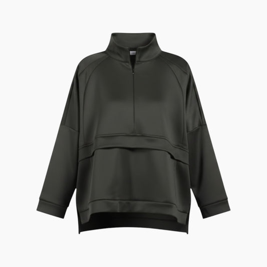 L Official Quarter Zipped Hoodie