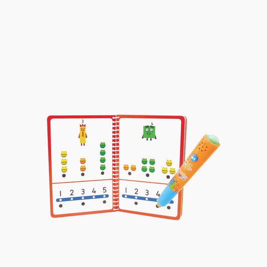 LR Hot Dots Numberblocks 110 Activity Book& Interactive Pen