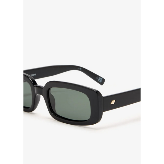 Le Specs Dynamite Black Polarized Sunglasses