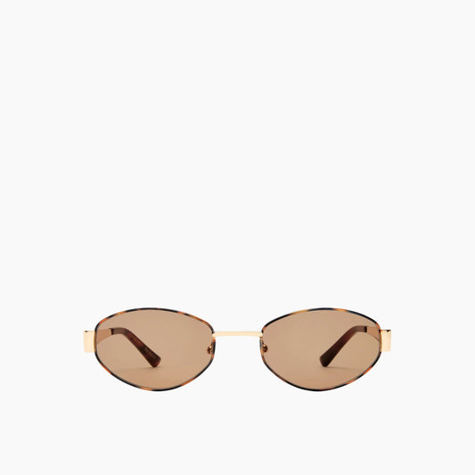 Luv Lou The Boston Tort Female Oval Sunglasses
