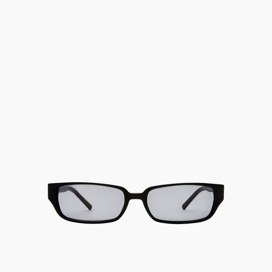 Luv Lou The Phoebe Black Female Rectangle Sunglasses