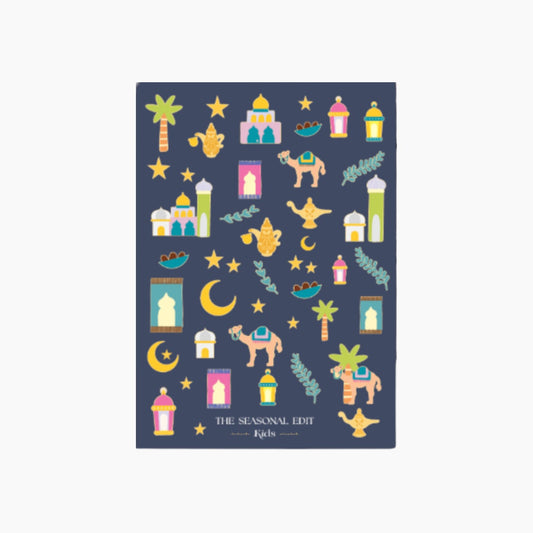 10pcs Lantern Nights Sticker Sheets