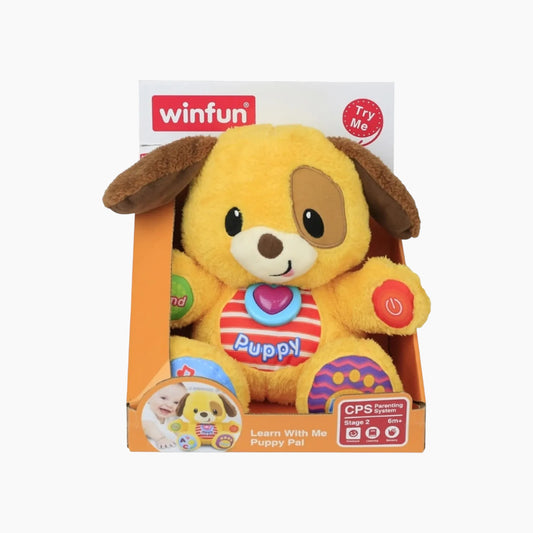 Winfun Learn With Me- Puppy Pal Interactive Toy