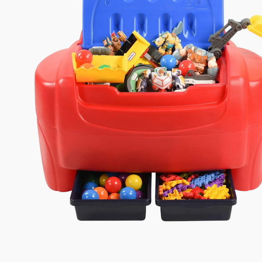 صندوق ألعاب Little Tikes Sort 'N Store - ألوان أساسية (3 لترات)