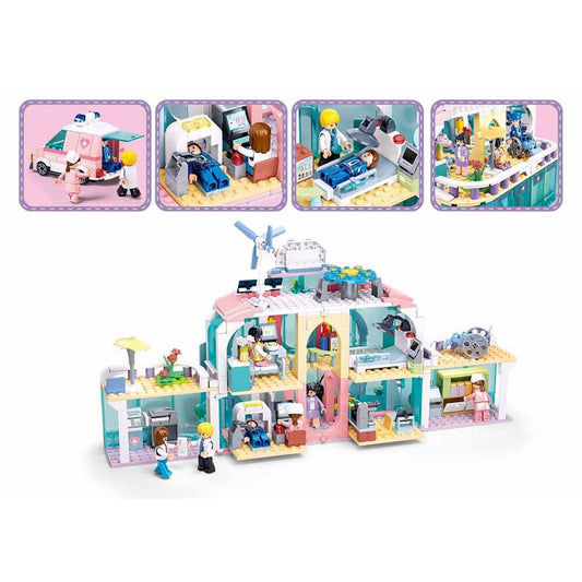 Sluban Metropolis Dream City Hospital Construction Set