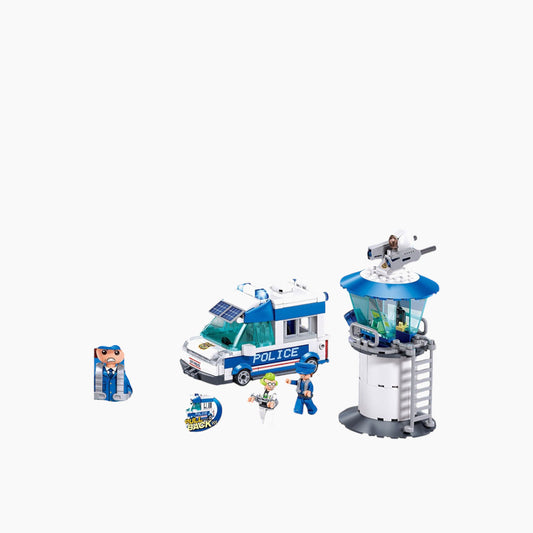 Sluban Metropolis Police Escort Criminal Yuri Building Set