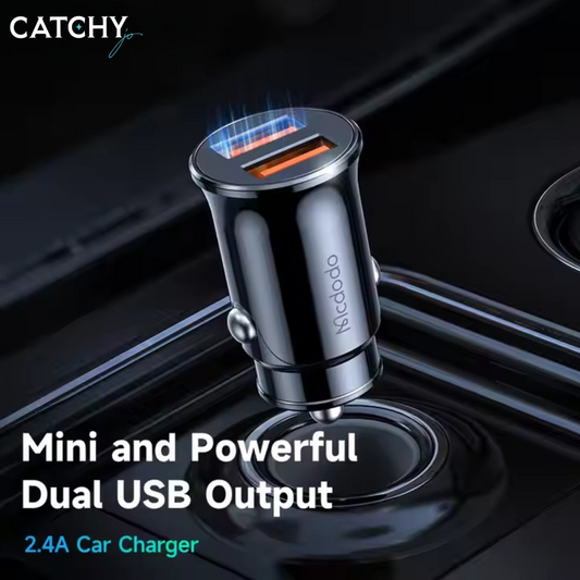 شاحن سيارة USB سريع MCDODO بمنفذين (12 واط)