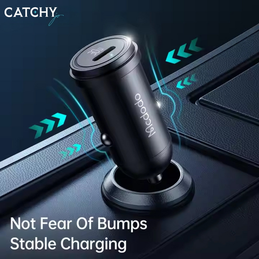 شاحن سيارة سريع MCDODO 749 بمنفذ USB C (30 واط)