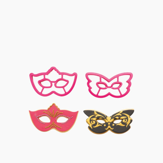 Mask Cookie Cutters 2 Pcs