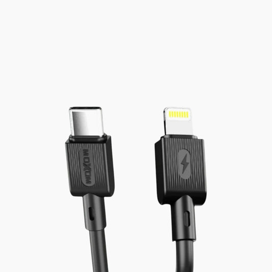 كابل بيانات سريع من Moxom Mx-Cb229 Type-C إلى Lightning (36 واط)