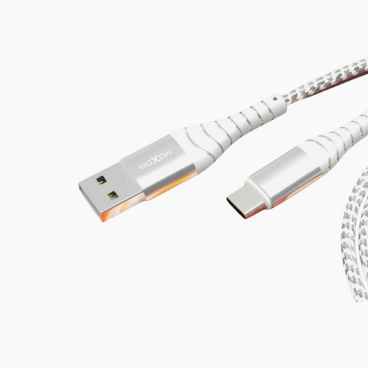 كابل شحن فائق السرعة من Moxom Mx-CB71 USB إلى Type-C (1 متر)