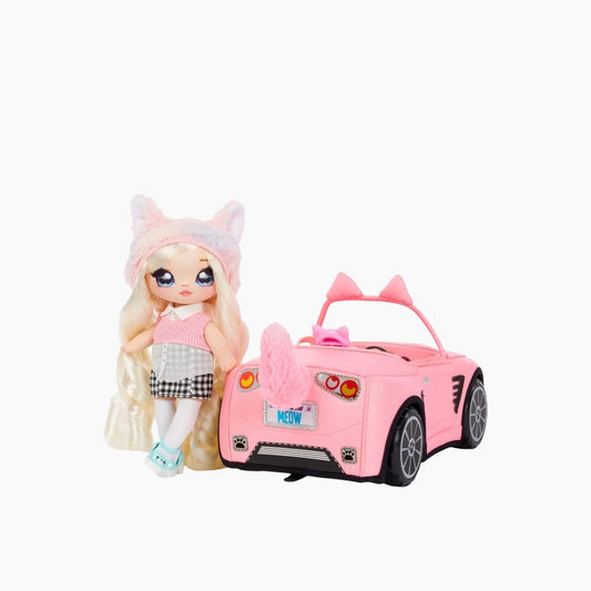 Mga Entertainment نا! نا! نا! سيارة قابلة للتحويل من القطيفة الناعمة المفاجئة