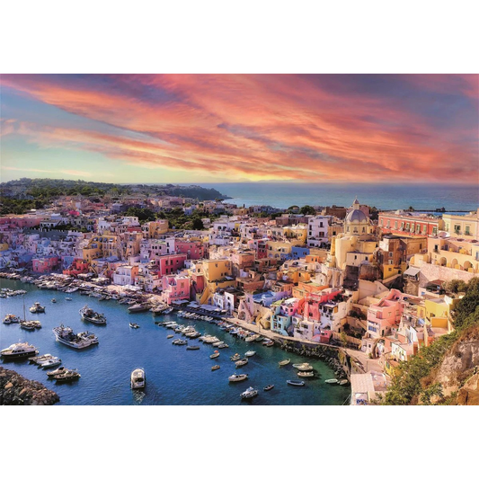 Clementoni Compact Box Picturesque Procida Puzzle - 1500 Pcs