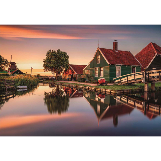 Clementoni Hqc Zaanse Schans Compact Box Puzzle - 1500 Pcs