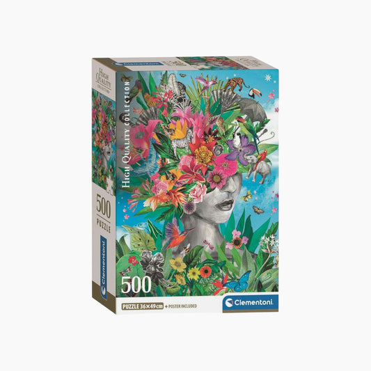 Clementoni Hqc Head In The Jungle Compact B Puzzle - 500 Pcs