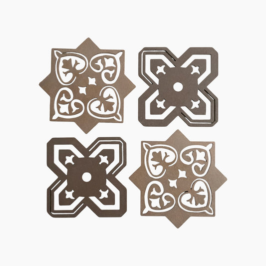 Kawn Designs Qasr al-Basha — Coaster Set
