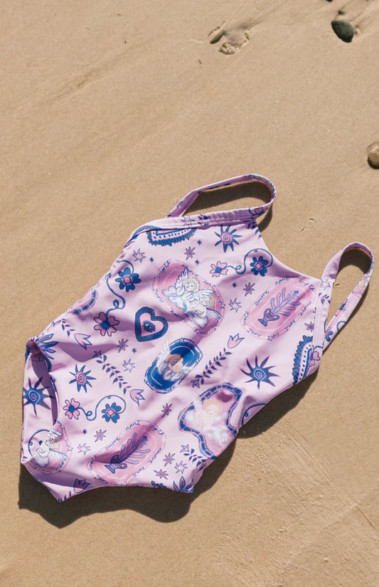 Bisou Petite RHODES ONE PIECE SWIM - PINK AMORETTE