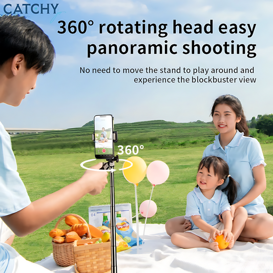 RTAKO H18L PRO Ultra-Wide Angle Selfie Stick With Bluetooth Remote (1.8M)