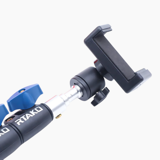 RTAKO RLD-001 Matte Finish Carbon Steel Tripod With Storage Bag