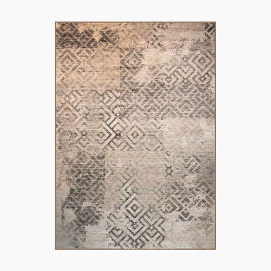 Spazio Home Rustic Tribal Pattern Rug