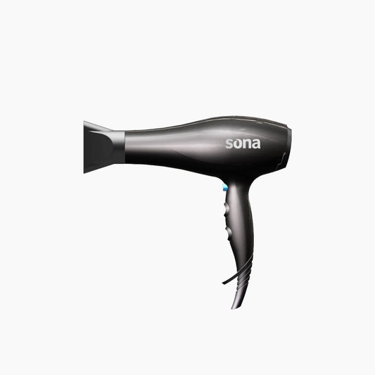 Sona Hair Dryer 2200W With 2 Speeds 3 Heat Settings And Ionic Technology