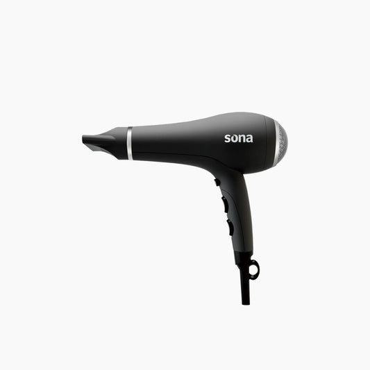 Sona Hair Dryer 2500W With 2 Speeds 3 Heat Settings And Ionic Technology
