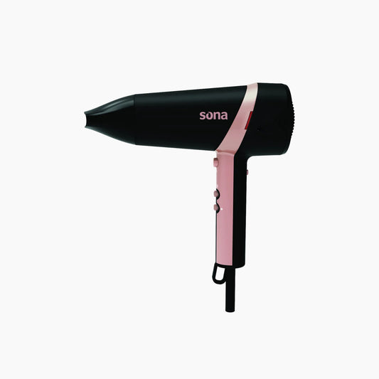 Sona Hair Dryer 2500W With Quad Ionic Technology And 16 Mm Concentrator Nozzle