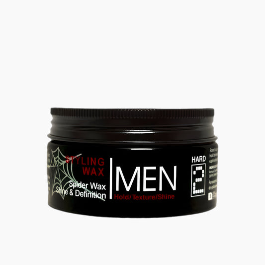 Shock Men Hair Styling Spider Wax Black