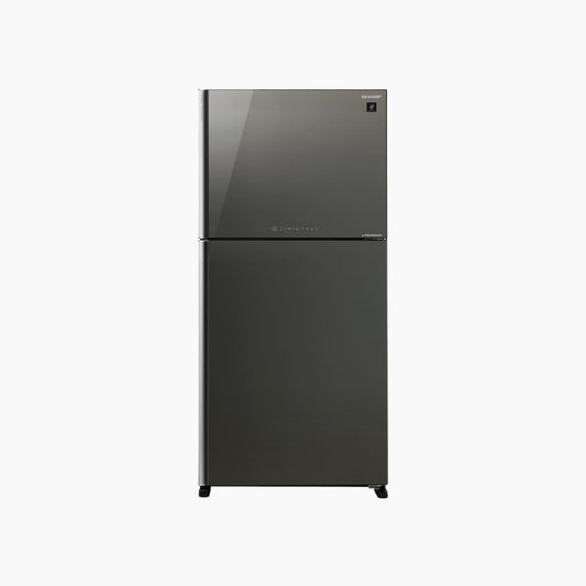ثلاجة J-Tech Inverter سعة 637 لترًا باللون الفضي الداكن A++
