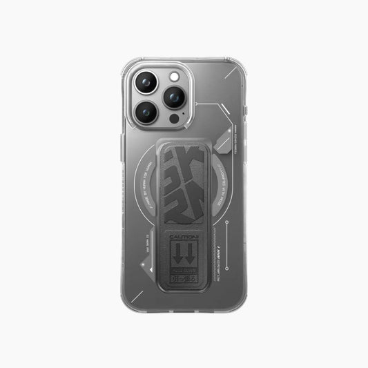 Catchy Jo SKINARMA iPhone Helio Mag-Charge With Grip-Stand Case