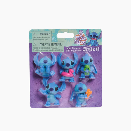 Just Play Stitch 5 Pack Mini Figure Set