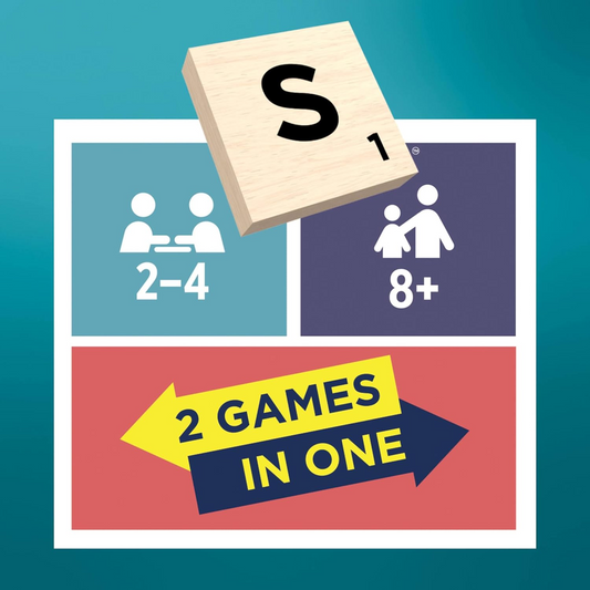 Mattel Games Scrabble Core Wood - ENGLISH