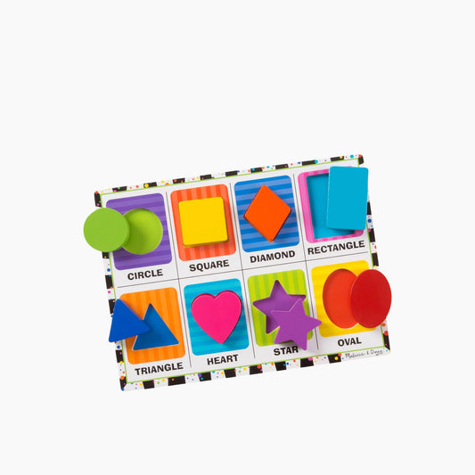 Melissa & Doug Shapes Chunky Puzzle