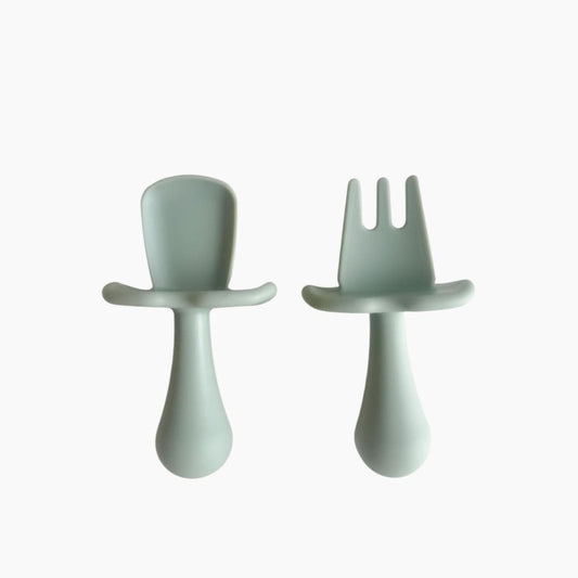 Babyccino Small Training Spoon & Fork Set