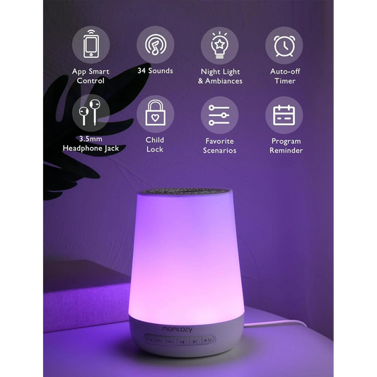 Momcozy Smart Baby Sound Machine - App Remote Control