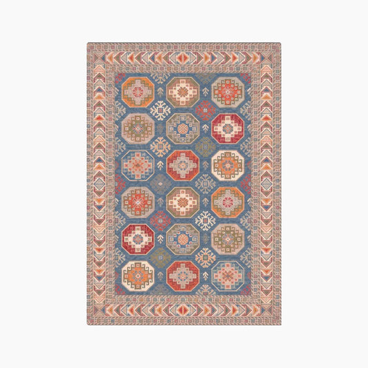 Spazio Home Vintage Octagon Medallion Rug