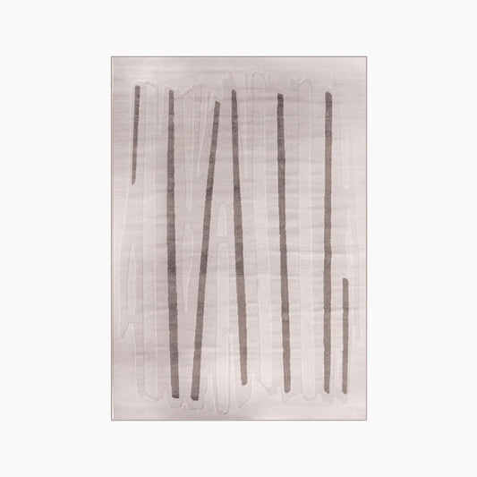 Spazio Home Monochrome Herringbone Rug