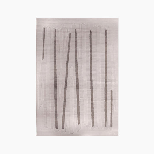 Spazio Home Monochrome Herringbone Rug