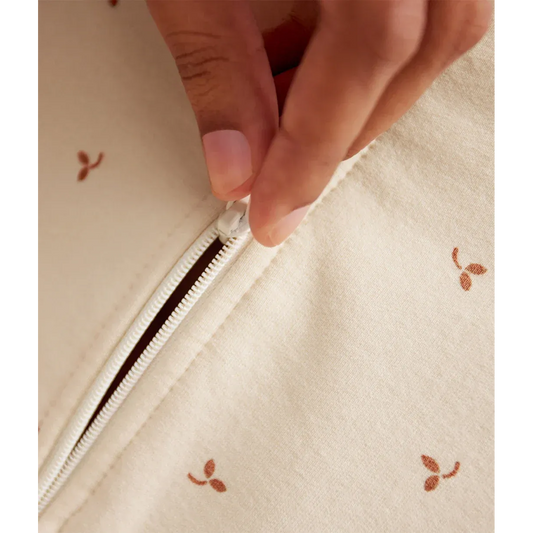 Love To Dream Swaddle Up™ Original Cotton Fleece 1.5 Tog Oatmeal Twigs